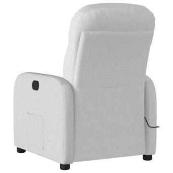 Massagesessel Wolkengrau Stoff