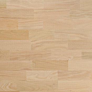 Küchenarbeitsplatte 100x63,5x2,7 cm Massivholz Eiche Rechteckig