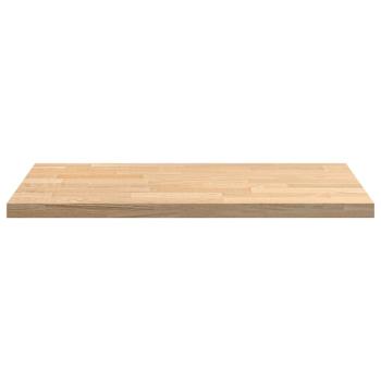 Küchenarbeitsplatte 100x63,5x4 cm Massivholz Eiche Rechteckig
