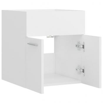 Waschbeckenunterschrank Weiß 41x38,5x46 cm Holzwerkstoff
