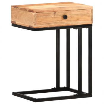 Beistelltisch U-Form 45x30x61 cm Akazie Massivholz
