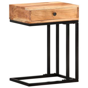 Beistelltisch U-Form 45x30x61 cm Akazie Massivholz