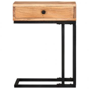 Beistelltisch U-Form 45x30x61 cm Akazie Massivholz