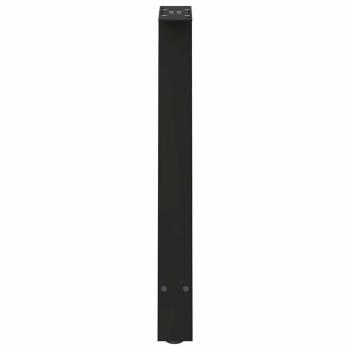 Couchtischbeine A-Form 2 Stk. Schwarz 60x(72-73) cm Stahl