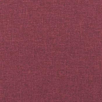 Massagesessel Weinrot Stoff