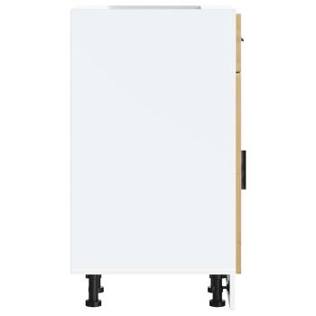 Küchenunterschrank Porto Artisan-Eiche Holzwerkstoff