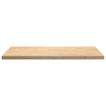 Küchenarbeitsplatte 120x63,5x4 cm Massivholz Eiche Rechteckig