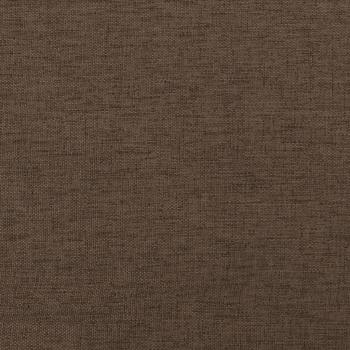 Zierkissen 2 Stk. Braun Ø15x50 cm Stoff