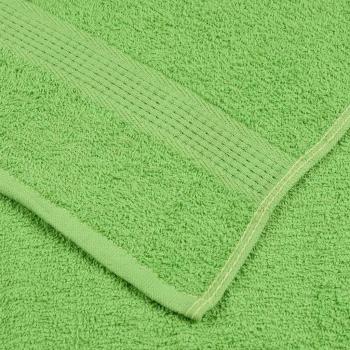 12-tlg. Handtuch-Set Apfelgrün 360 g/m² 100% Baumwolle