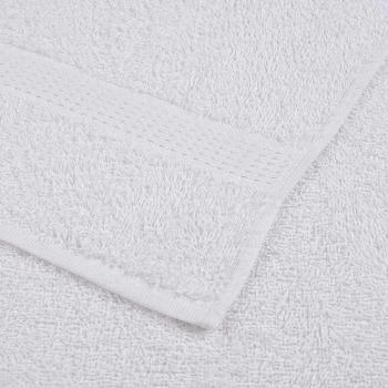 12-tlg. Handtuch-Set Weiß 360 g/m² 100% Baumwolle