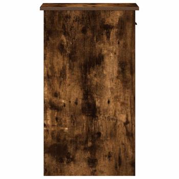 Computerschrank mit Schublade Räuchereiche 35x45x77 cm