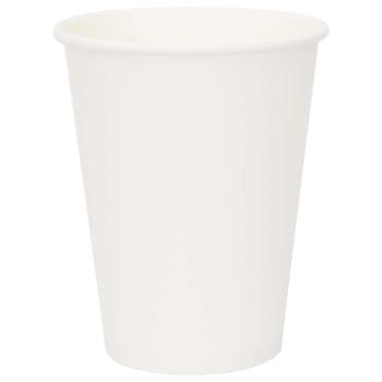 ARDEBO.de - Pappbecher 1000 Stk. 12oz 300ml Weiß