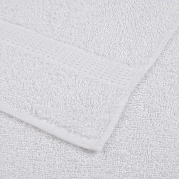 8-tlg. Handtuch-Set Weiß 360 g/m² 100% Baumwolle