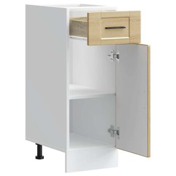 Küchenunterschrank Porto Sonoma-Eiche Holzwerkstoff