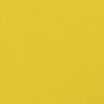 2-tlg. Sofagarnitur mit Kissen Hellgelb Stoff