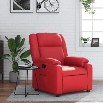 ARDEBO.de - Relaxsessel Rot Kunstleder