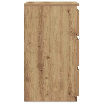 Nachttisch Artisan-Eiche 40x35x62,5 cm Holzwerkstoff