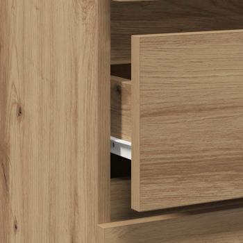 Nachttisch Artisan-Eiche 40x35x62,5 cm Holzwerkstoff