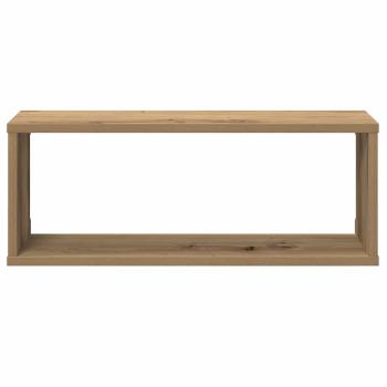 Wandregale 4 Stk. Artisan-Eiche 60x15x23 cm Holzwerkstoff