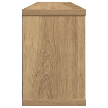 Wandregale 4 Stk. Artisan-Eiche 60x15x23 cm Holzwerkstoff