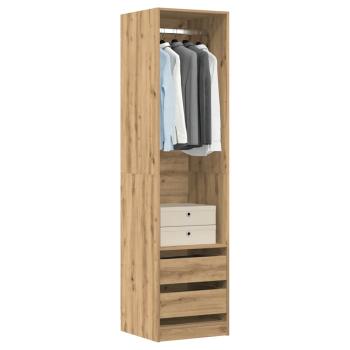 ARDEBO.de - Kleiderschrank Artisan-Eiche 50x50x200 cm Holzwerkstoff