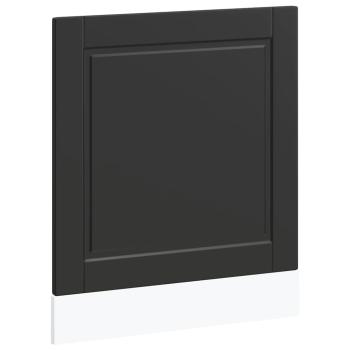 Geschirrspülerblende Porto Schwarz 60x1,5x67 cm Holzwerkstoff