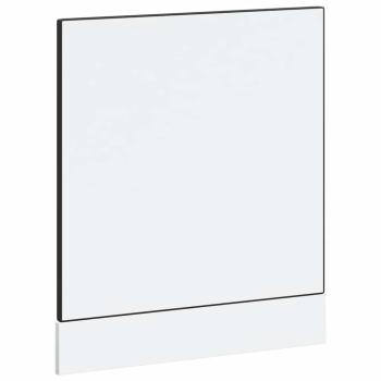 Geschirrspülerblende Porto Schwarz 60x1,5x67 cm Holzwerkstoff