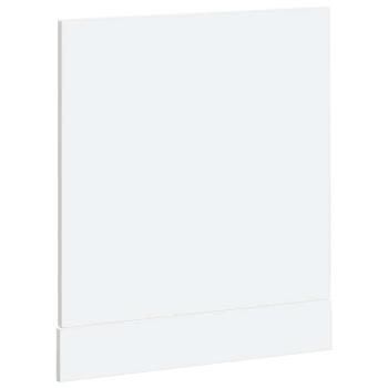 Geschirrspülerblende Porto Hochglanz-Weiß 60x1,5x67 cm