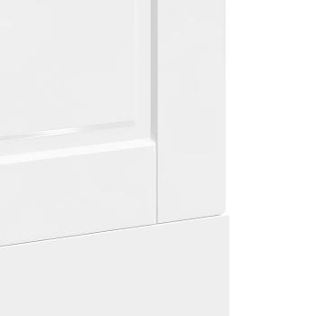 Geschirrspülerblende Porto Hochglanz-Weiß 60x1,5x67 cm