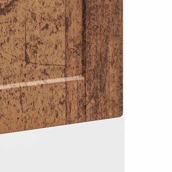 Geschirrspülerblende Porto Altholz-Optik 60x1,5x67 cm