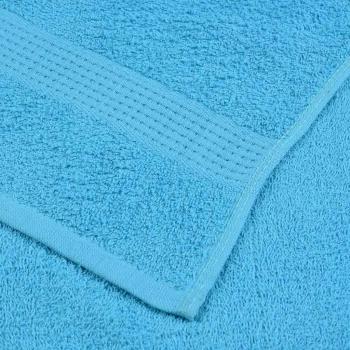 Seiftücher 10 Stk. Türkis 30x30 cm 360 g/m² 100% Baumwolle