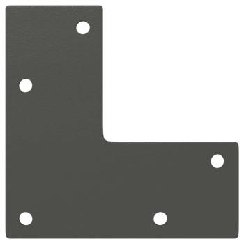 Couchtischbeine Konische Form 4 Stk. Anthrazit 30-31 cm Stahl