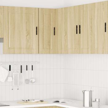 Küchen-Eckhängeschrank Porto Sonoma-Eiche Holzwerkstoff
