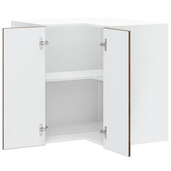 Küchen-Eckhängeschrank Porto Räuchereiche Holzwerkstoff