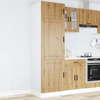 ARDEBO.de - Küchenschrank Porto Artisan-Eiche Holzwerkstoff