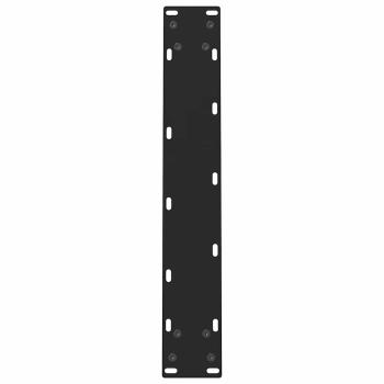 Couchtischbeine Schwarz 2 Stk. 50x(72-73) cm Stahl