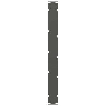 Couchtischbeine Anthrazit 2 Stk. 80x(72-73) cm Stahl