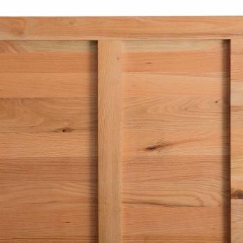 Tischplatte Hellbraun 280x120x4,2cm Massivholz Eiche Rechteckig