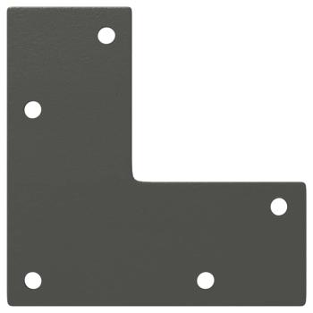 Couchtischbeine Konische Form 4 Stk. Anthrazit 42-43 cm Stahl