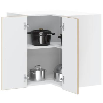 ARDEBO.de - Küchen-Eckhängeschrank Porto Artisan-Eiche Holzwerkstoff