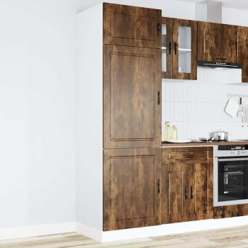 ARDEBO.de - Küchenschrank Porto Räuchereiche Holzwerkstoff