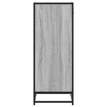 Schuhregal Grau Sonoma 48x38x97,5 cm Holzwerkstoff