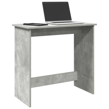 ARDEBO.de - Schreibtisch Betongrau 80x40x75 cm Holzwerkstoff