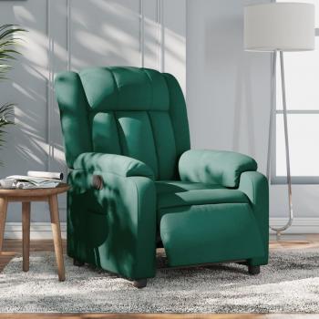 ARDEBO.de - Relaxsessel Elektrisch Dunkelgrün Stoff
