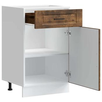 Küchenunterschrank Porto Räuchereiche Holzwerkstoff