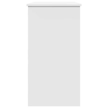 Schreibtisch Weiß 80×40×75 cm Holzwerkstoff