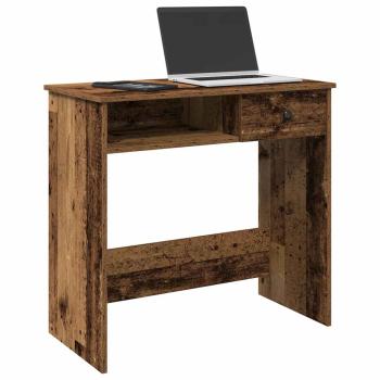 ARDEBO.de - Schreibtisch Altholz-Optik 80x40x75 cm Holzwerkstoff