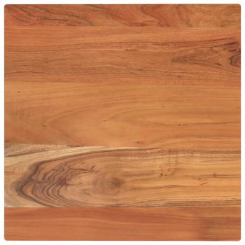 ARDEBO.de - Tischplatte 40x40x2,5 cm Quadratisch Massivholz Akazie