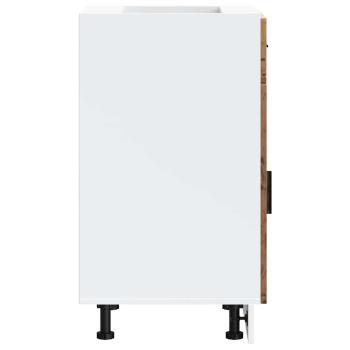 Küchenunterschrank Porto Altholz-Optik Holzwerkstoff