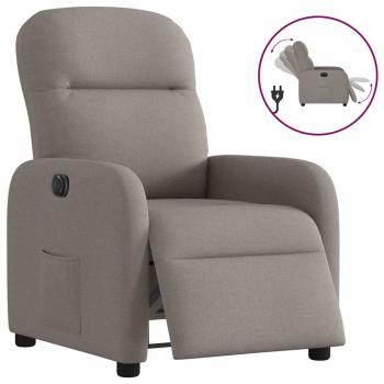 ARDEBO.de - Relaxsessel Elektrisch Taupe Stoff